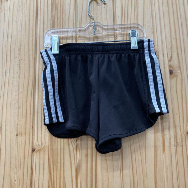 GIRLS ADIDAS BLACK SHORTS 7