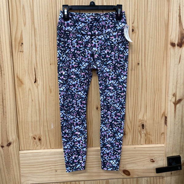 GIRLS AVIA BLUE/PINK LEGGINGS 7