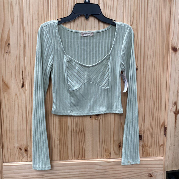 WOMENS ALTAR'D STATE GREEN LS XS