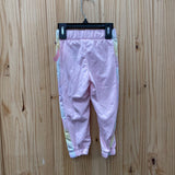 GIRLS NIKE PANTS PINK/WHITE/BLK 2T