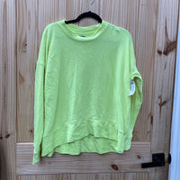 WOMENS AERIE NEON YELLOW SWEATER XS