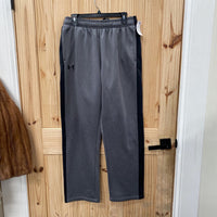 MENS UNDER ARMOUR BLK/GRY SWEATS L