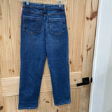 GIRLS EVSIE DK DENIM DIST. JEANS 10 LONG