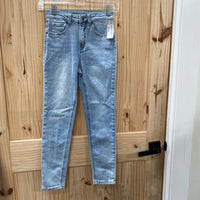 GIRLS EVSIE LT DENIM JEANS 10 LONG