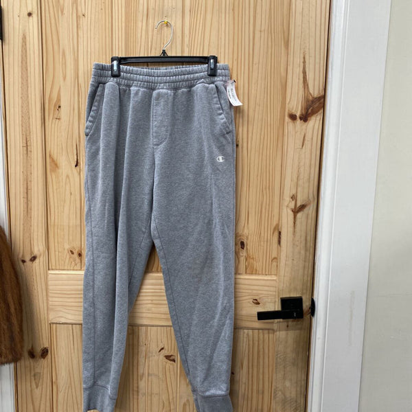 MENS CHAMPION GREY SWEATPANTS L