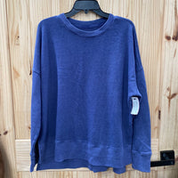 WOMENS TIME & TRUE BLUE SWEATSHIRT XL