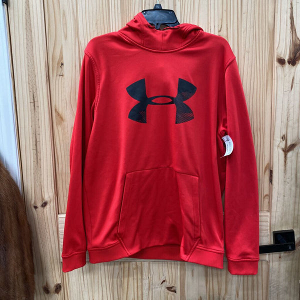 WOMENS UNDER ARMOUR RD/BLK HOODIE