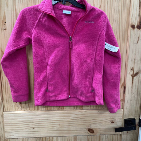 GIRLS COLUMBIA FUSHIA JACKET M 10/12