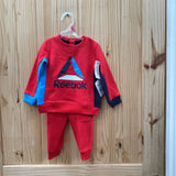 BOYS REEBOK 2PC SET RED/WHITE/BLUE 18M NWT