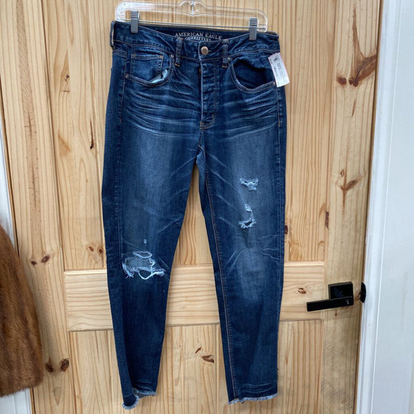 WOMENS AMERICAN EAGLE TOM GIRL JEANS 6