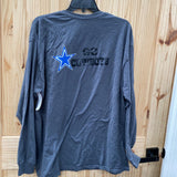 MENS CHIEFS/COWBOYS GREY LS XL