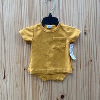 LITTLE ONE SHOP 2PC SET MUSTARD 0/3M