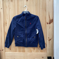 BOYS POLO NAVY BLUE JACKET M 10/12