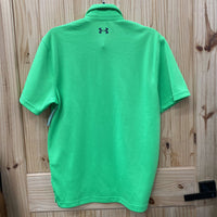 MENS UNDER ARMOUR SHIRT LIME/GREY M