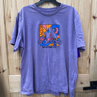 MENS ADIDAS PURPLE T-SHIRT 2XL