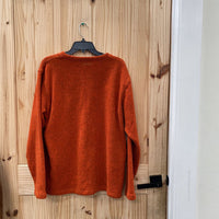 MENS ARIAT ORANGE SWEATSHIRT L