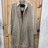 MENS LONDON FOG TAUPE TRENCH COAT 42 LONG