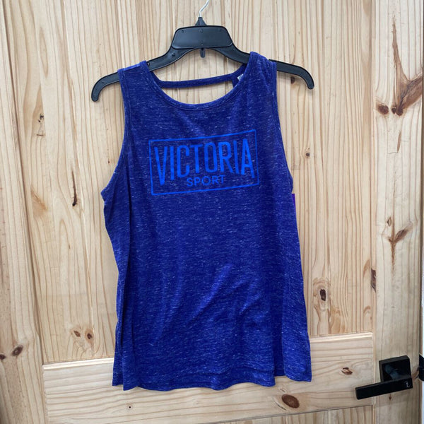 WOMENS VICTORIA SPORT TANK VIOLET/BLUE L