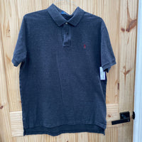 MENS POLO RALPH LAUREN CHARCOAL GREY SHIRT XL