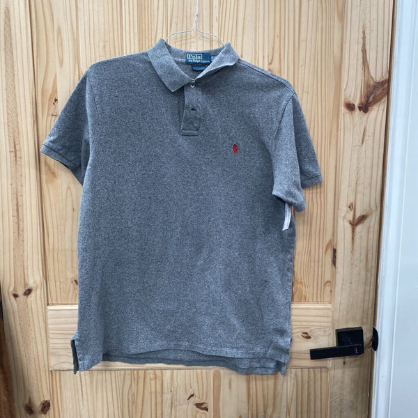 MENS POLO RALPH LAUREN GREY/RED SHIRT XL