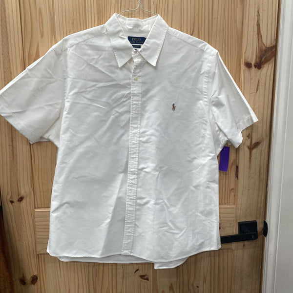 MENS POLO RALPH LAUREN WHITE SHIRT XXL