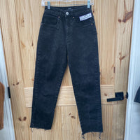 WOMENS COTTON:ON BLACK DENIM JEANS 4