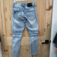 MENS RUE21 LT DENIM DIST. JEANS 26X30