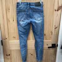 MENS RUE21 DENIM DIST. JEANS 28X30