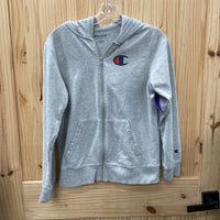 BOYS CHAMPION JACKET LT GREY L 10/12