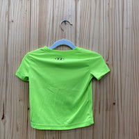 BOYS UNDER ARMOUR NEON YELLOW/GREY 18M