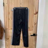 MENS ADIDAS PANTS BLK/WHITE L