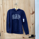 BOYS GAP HOODIE NAVY BLUE/WHITEGIRLS M 10