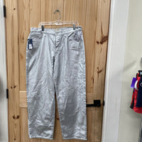 WOMENS UNIVERSAL THREAD SILVER PANTS 12 NWT