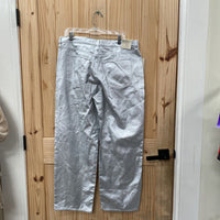 WOMENS UNIVERSAL THREAD SILVER PANTS 12 NWT