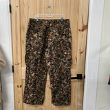 MENS NORTH RIVER CAMO PANTS 38X32