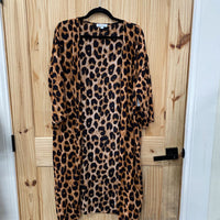 WOMENS BAILEY'S BLOSSOM LEOPARD CARDIGAN M/L