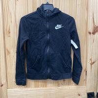 BOYS NIKE JACKET BLK/WHITE L 12