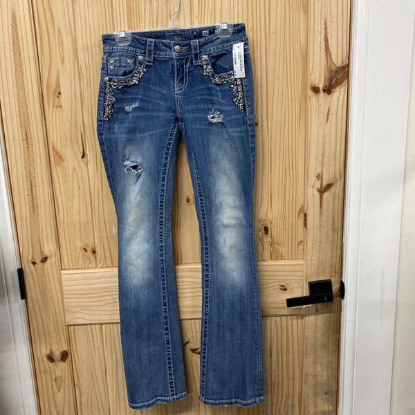 WOMENS MISS ME DENIM JEANS 26