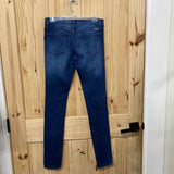 WOMENS KANCAN DK DENIM DIST. JEANS 27