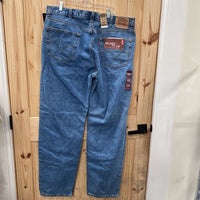 MENS LEVIS DENIM JEANS 42X36 NWT