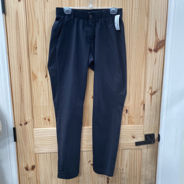 MENS UNDER ARMOUR BLACK PANTS 30X32