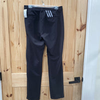 MENS ADIDAS BLACK PANTS 30X32