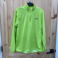 MENS UNDER ARMOUR PULLOVER LIME M