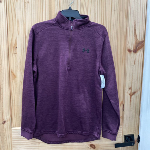 MENS UNDER ARMOUR PULLOVER PLUM M