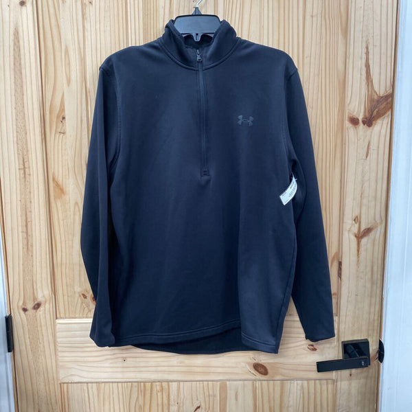 MENS UNDER ARMOUR PULLOVER BLACK M