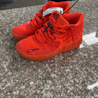 BOYS MELO SHOES BRIGHT ORANGE 5.5