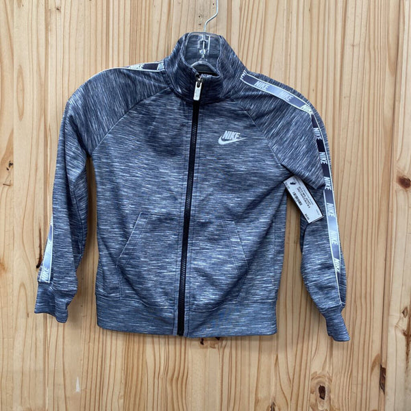 BOYS NIKE JACKET GREY/WHITE/BLK M 6