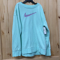 GIRLS NIKE SWEATSHIRT MINT/LILAC L 14/16