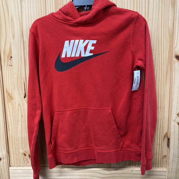 GIRLS NIKE HOODIE RED/WHITE/BLK XL 18/20