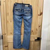 WOMENS ROCK REVIVAL DENIM JEANS 27